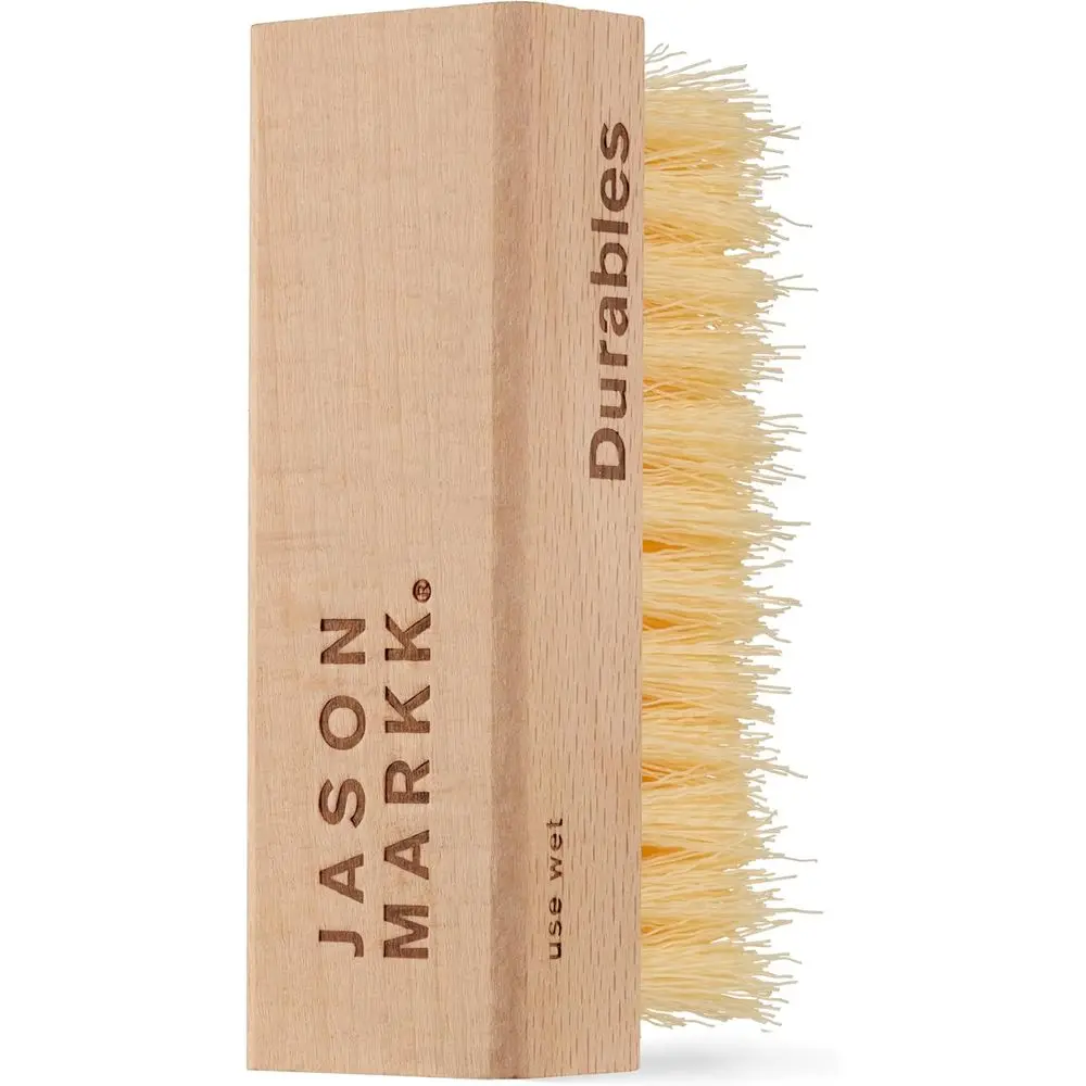 Handcrafted Wooden Shoe Brush - Synthetic Bristles for Stubborn Dirt Removal