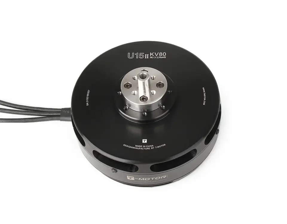 

T-Motor U15 KV100 Manned Waterproof Remote Control Receiver DC Brushless Motor for Agricultural Spraying