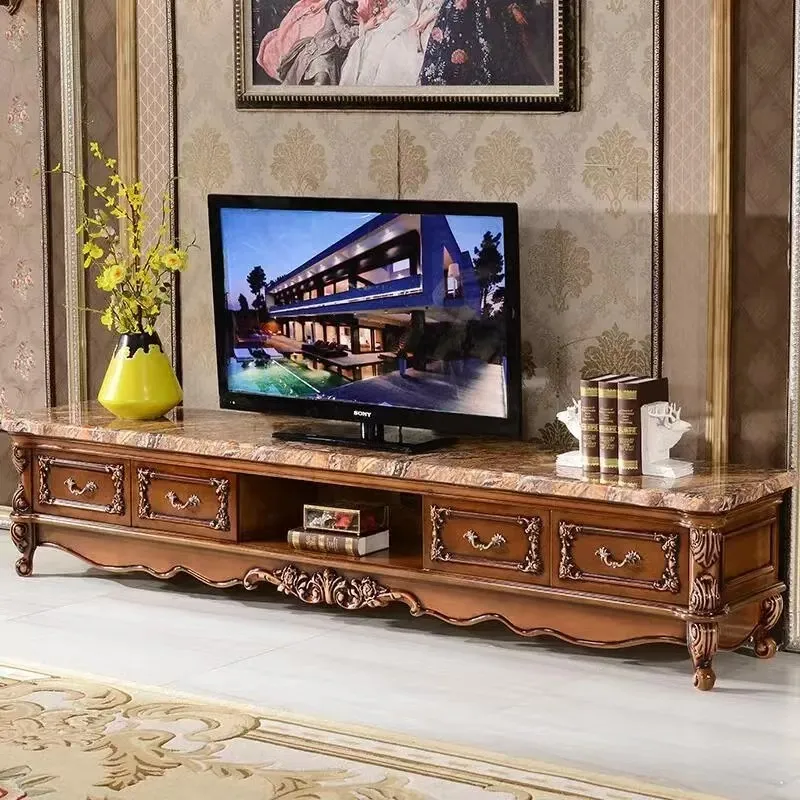 Brown Universal Tv Stand Alone Wooden Drawers Salon Nordic Tv Stand Modern Luxury Designer Soportes De Tv House Accessories