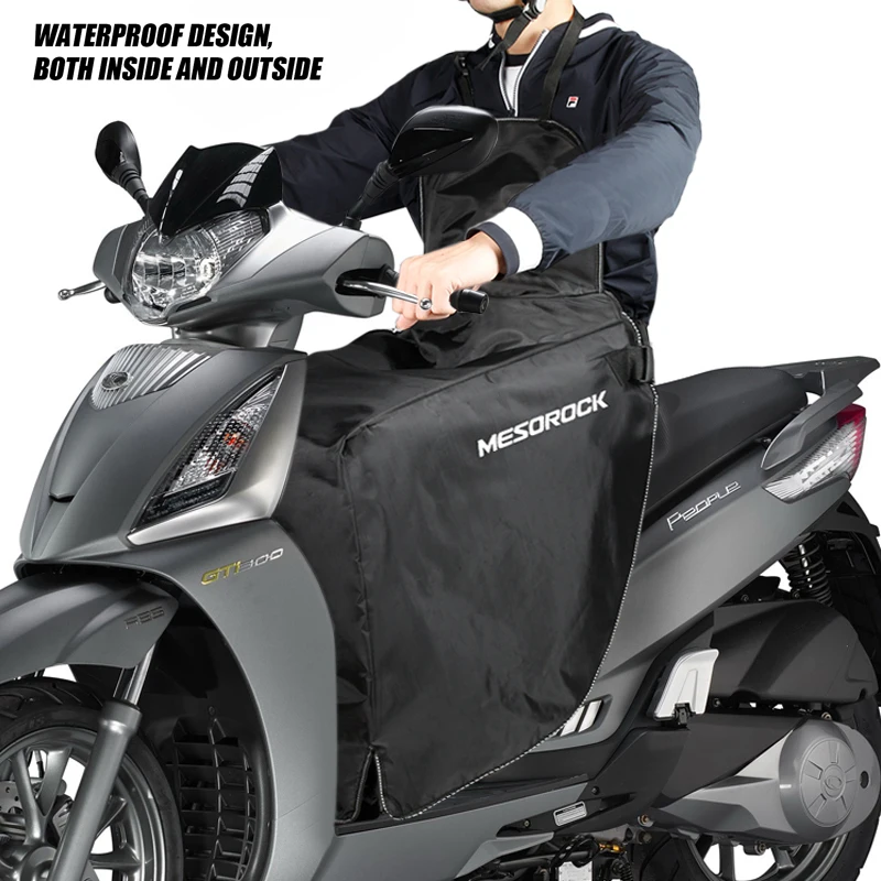 

Универсальный чехол для ног мотоцикла, наколенник, водонепроницаемая грелка для скутера для BMW YAMAHA, защита от дождя и ветра, ветрозащита