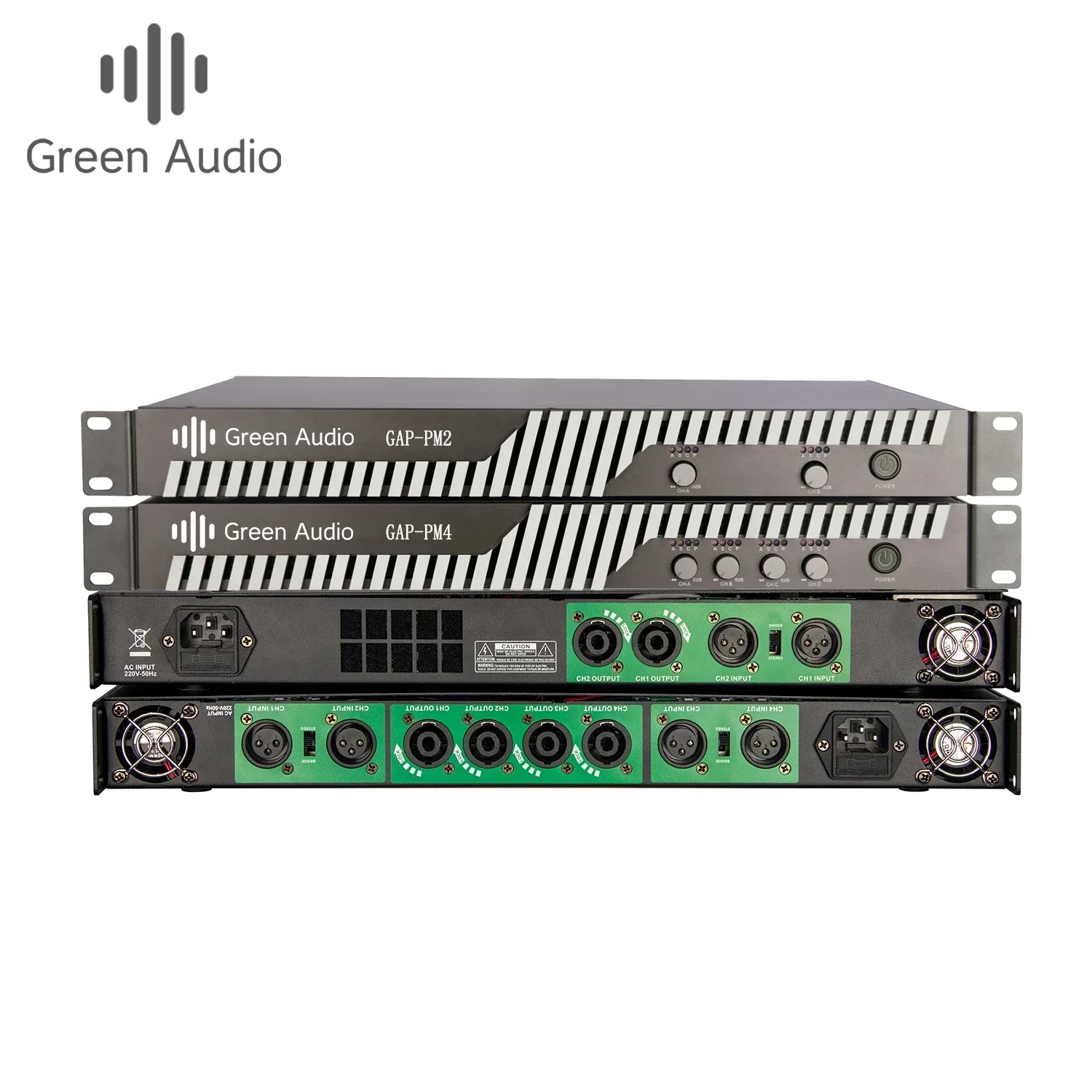 GAP-PM2  2024 The Newest Amplifier Models 2 Channel Professional  5000W*2 Digital Amplifiers  Use for DJ stage