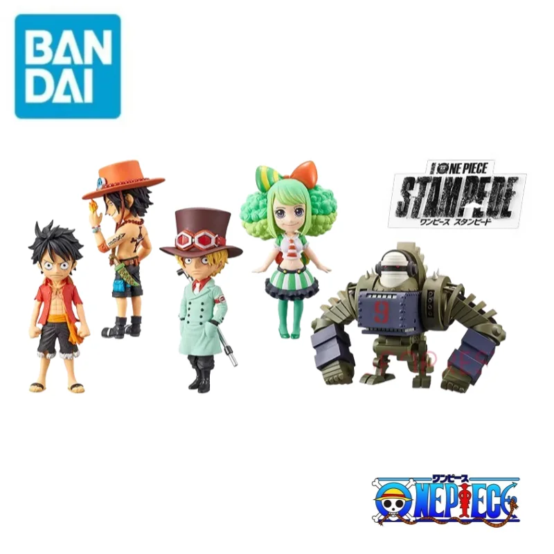 

В наличии оригинальный Bandai One Piece Banpresto Wcf праздничные подарки 100% натуральная штамповка 3, фигурка, модель, статуя, украшения, игрушки