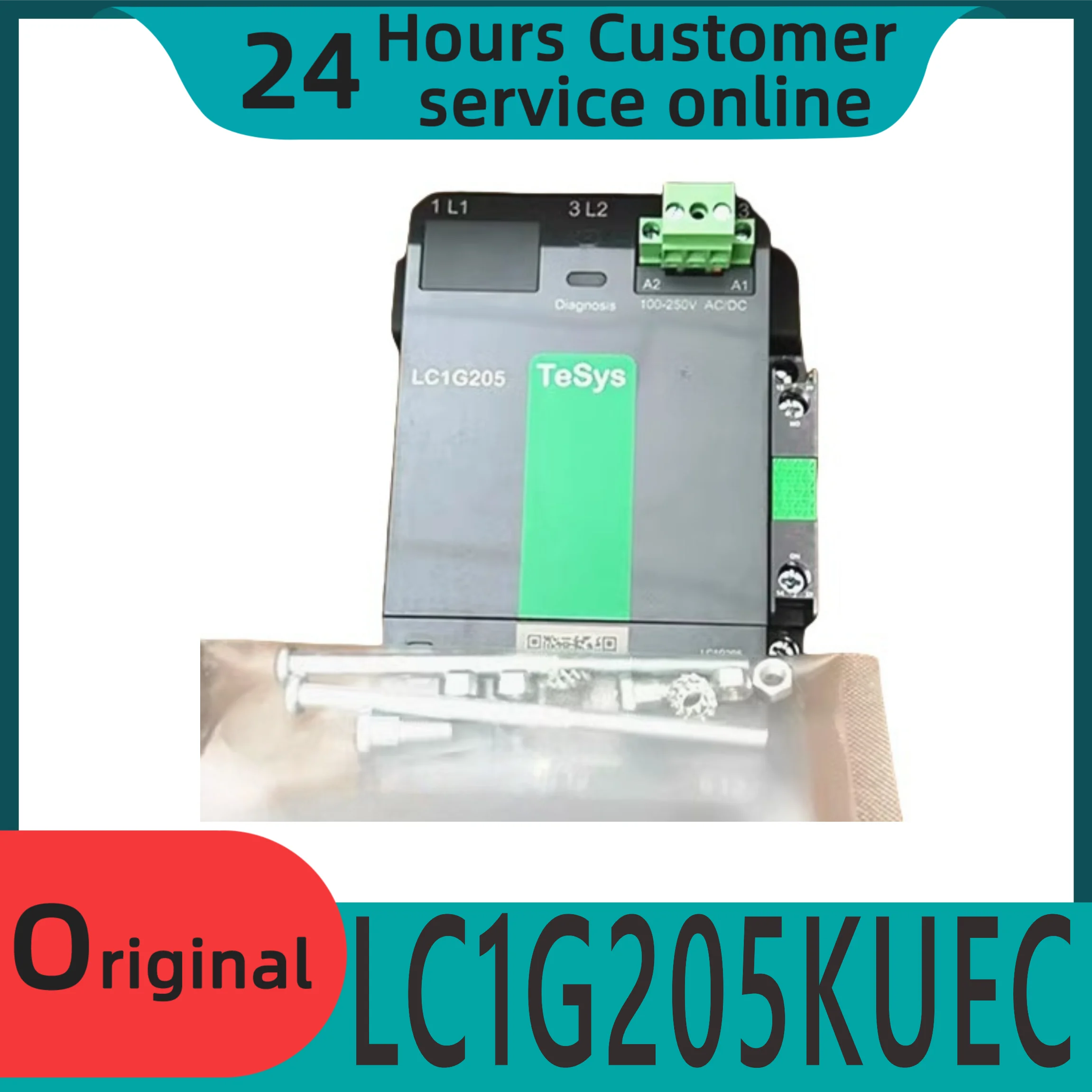 

Новый оригинальный контактор LC1G205KUEC 205A 3P 100-250 В переменного/постоянного тока