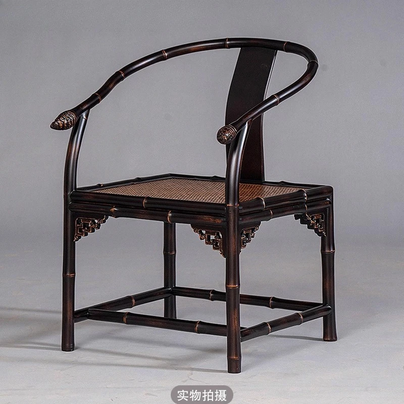 

Suo's Chinese tea table and chair combination tea room living room Ming style tea table high-end Kung Fu dragon bamboo
