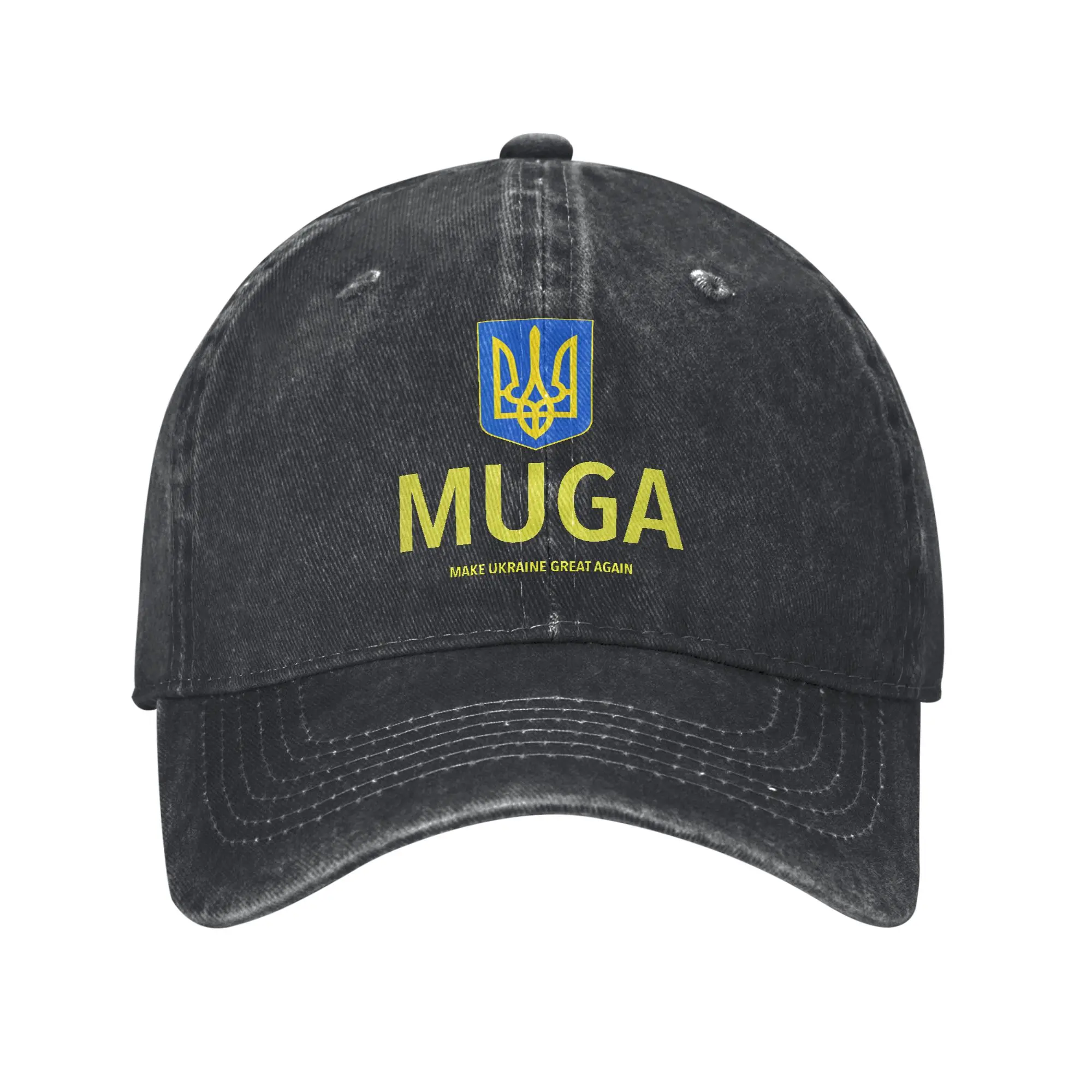 MUGA Make Ukraine Great Again Casual Baseball Cap Summer Trucker Hat Hiking Fishing Hip Hop Hats Men Adult Fashion Baseball Caps