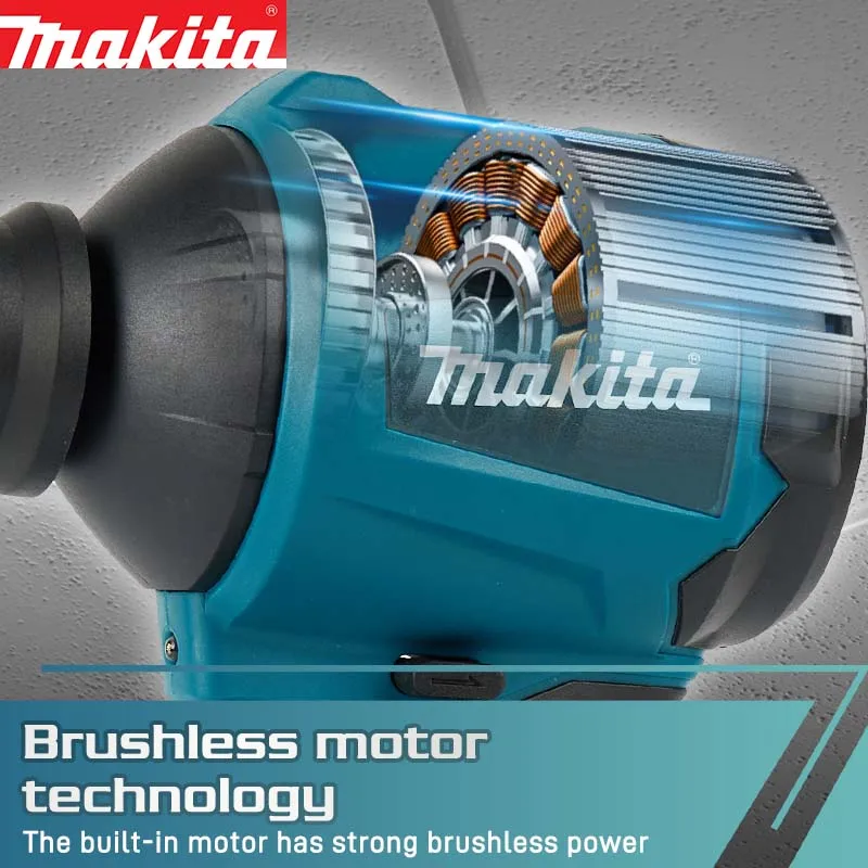 Makita DAS180 rechargeable air dust gun clean dust blowing 18V brushless lithium air blowing aerator