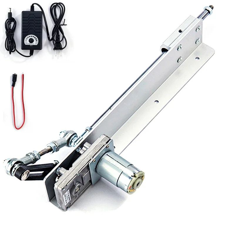 dc-12-24v-reciprocating-linear-actuator-telescopic-rocker-arm-actuator-stroke-3-15cm-electric-motor-kit-speed-regulation-adapter