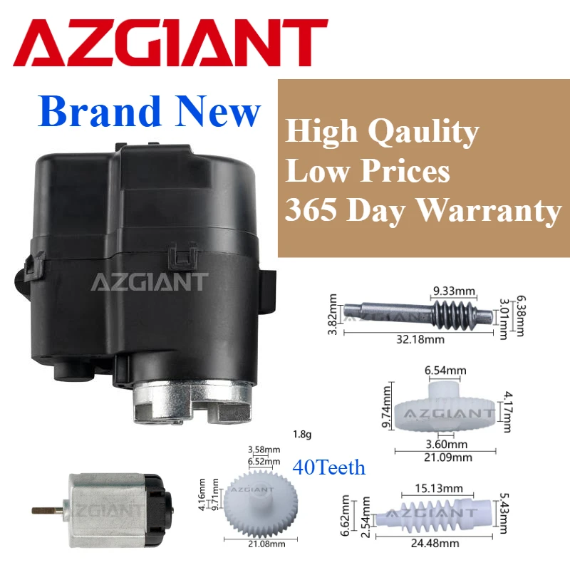 

AZGIANT for Lexus IS 200D 220D 250 300 350 AWD XE20 Car Exterior Rearview Fold Mirrors Actuator Motor Repair Gear Cog Left Right