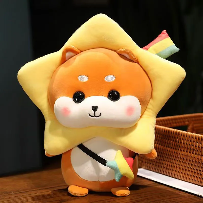 

Cute Shiba Inu Plush Toy Set With Creative Costumes Soft Stuffed Dog Doll Kawaii Animal Plushie For Kids Girls Dog Lovers Gift