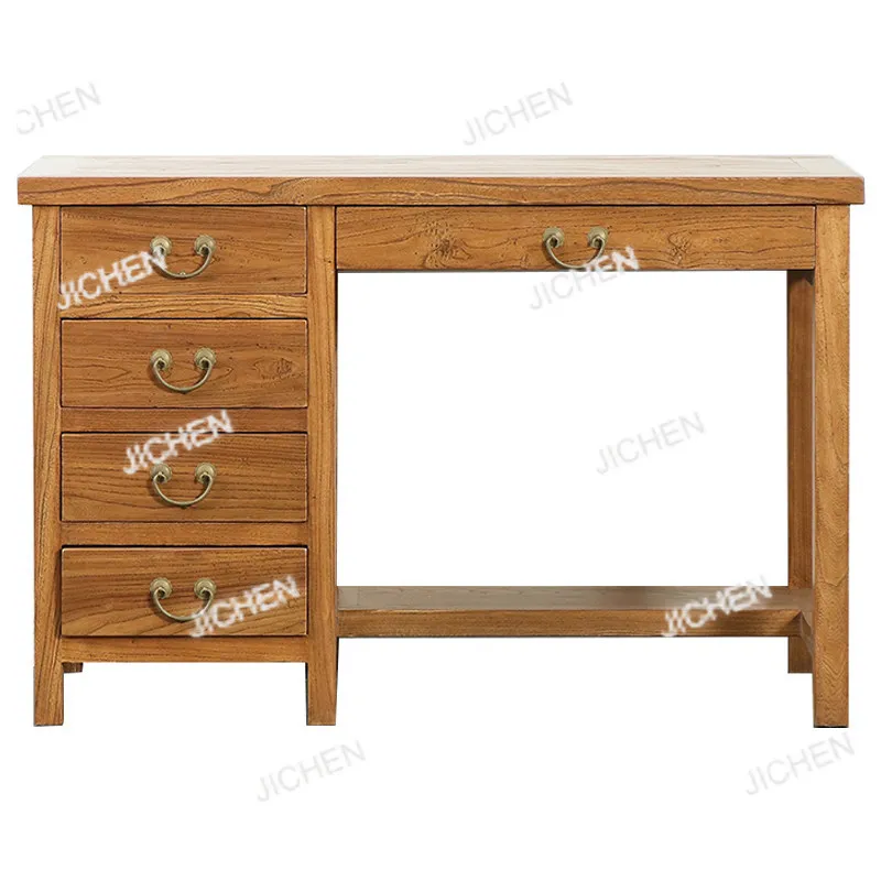 

Письменный стол из массива дерева JC, антикварный компьютерный стол, классический стол для хранения в стиле Мин и Цин, рабочий стол