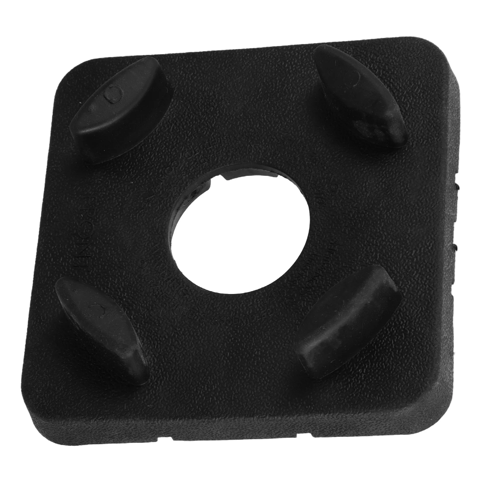 

Anti Vibration Blender Mat 4.87x4.87x1.38inch Black Heavy Duty Rubber Shock Absorbing Pad for Mixer Appliances Reduce Noise and