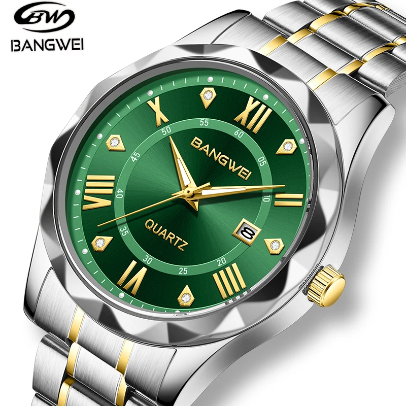 

Мужские наручные часы LIGE BangWei: роскошные, модные, деловые, повседневные, с кварцевым механизмом, стальным браслетом, водонепроницаемые, с автоматической датой, в комплекте с коробкой.