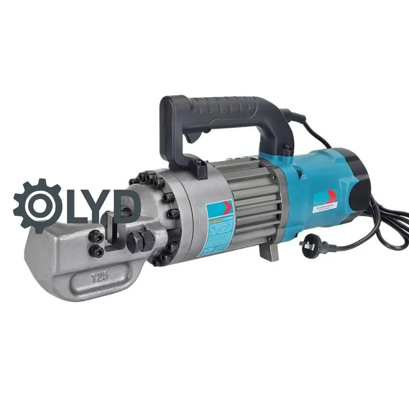 Portable Plug In Electric Rebar Cutter 16 20 25mm Hydraulic Steel Bar Cutting Machine Industrial Grade