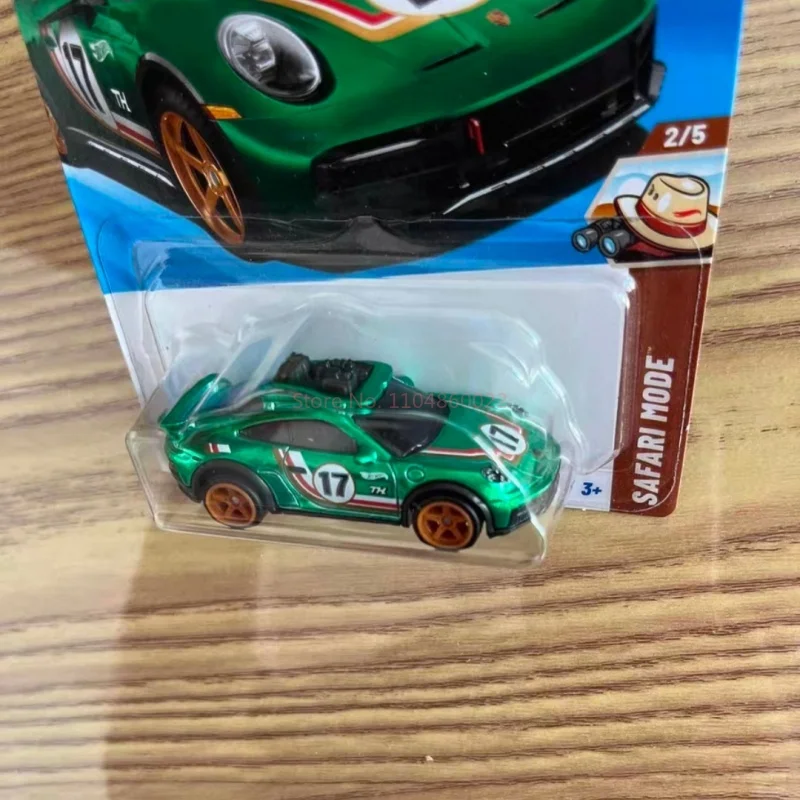 2025 جرام الأصلي الساخن عجلات Th نموذج سيارة سوبر الكنز هانت بورش 911 رالي محدود تحصيل نموذج حلية الأولاد الهدايا #5