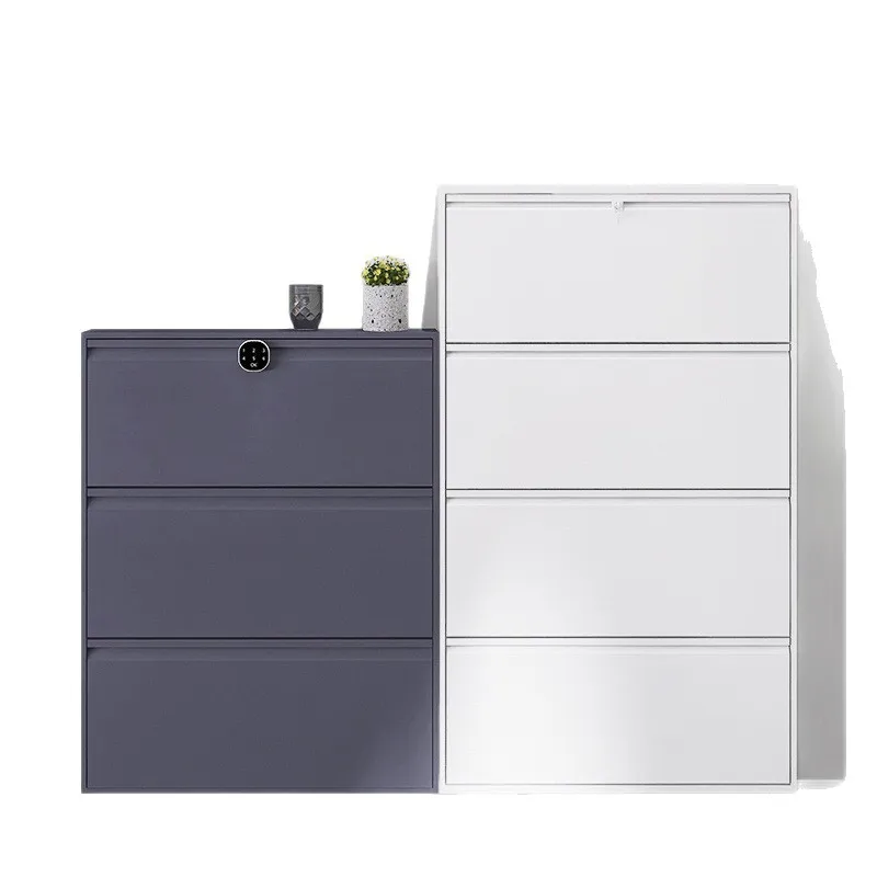 فولاذ، خارجي، نحيف، دلو بقلب، خزانة أحذية، منزلي، تخزين #1