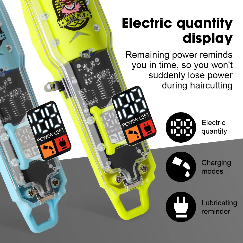 

Hair Trimmer Kit Portable Cordless Hair Cutting Machine USB Rechargeable Electric Hair Beard Cutters Professional Hair Clippers