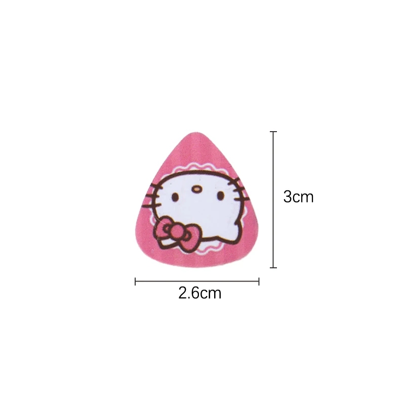 5pcs Hello Kitty Guitar Picks Thickness 0.46 0.71 1 Guitar Paddle Anime Ukulele Acoustic Guitarra Instrument Accessories Gift