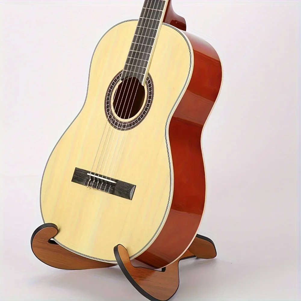 Removable Stand, Upright Guitar, Violin Display Stand Accessories, Portable Ukulele Wooden Stand
