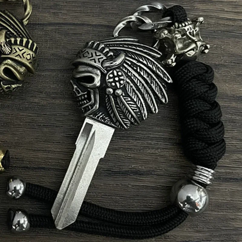 Per Indian Scout 2013-2023 Moto Uncut Lama Chiave Vuota Embrione Moto Accessori di Ricambio Scouts