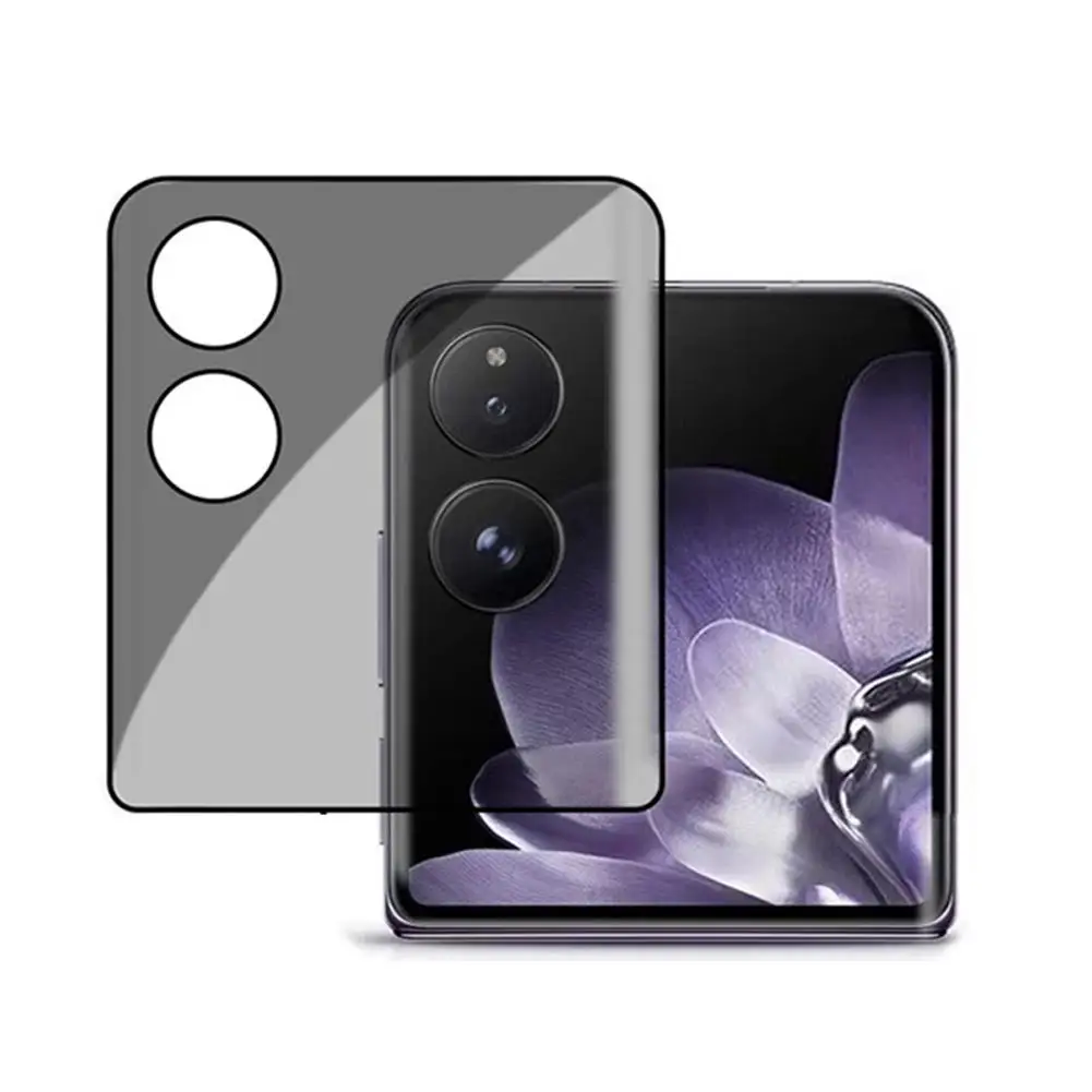 Adecuado para Xiaomi MIX FLIP 3D película templada curvada pantalla anti-peep película protectora para teléfono móvil H1E2