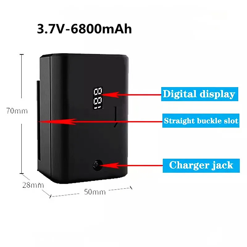 3.7V.6800mah Chargeable High Power Battery Laser Level 360 Building Tools For Levelling 3D 12 Iine Powerful Green Laser Level.