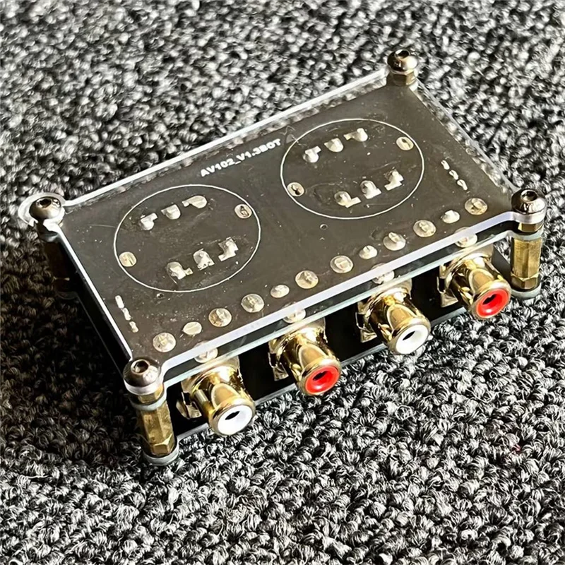 

Аудио повышение усиления коровы, усиление пассивного предварительного уровня мобильного телефона, компьютера, компакт-диска, усиление тона, аудиоизолятор AV103