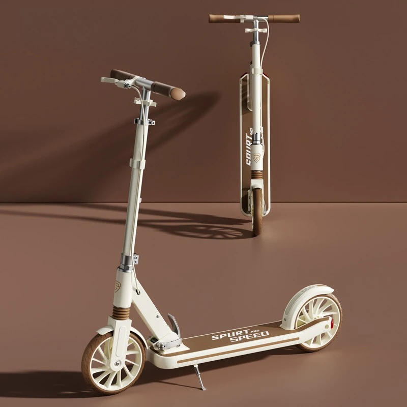 Portable Electric Scooter Foldable Dual-brake Adult Electric Scooter Seat Work Commercial Furniture Patinete Elétrico ZY60DDC