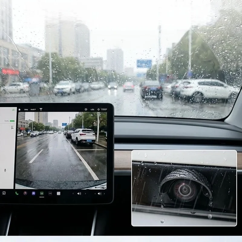 New Car Reverse Camera Silicone Rain Shade Cover Auto Rear Camera RainShield Cover Car Accessories Car Rear View Camera Shield