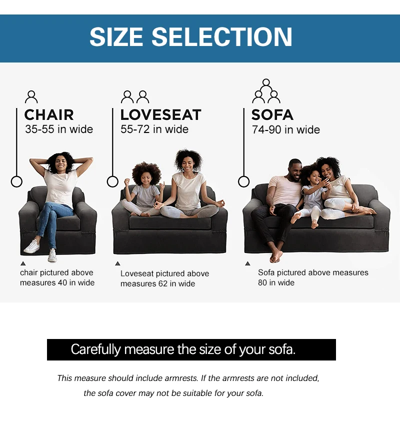 Waterproof Stretch Sofa Slipcover Non-slip Sofa Covers for Living Room Couch Cover Corner Furniture Protector for Kids, Pets