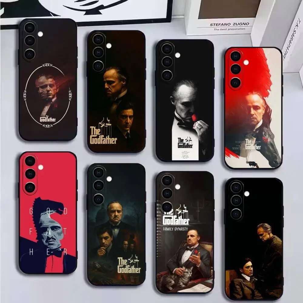 

T-The Godfather Phone Case For Samsung Galaxy A91,80,73,72 ,71,53,52,32 ,31,22,21s,20,Soft Black Case