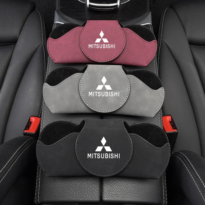 

Car Sunglass Holder Sun Visor Glasses Clip Car Accessories for Mitsubishi Outlander Sport L200 Xpander Mirage MPV