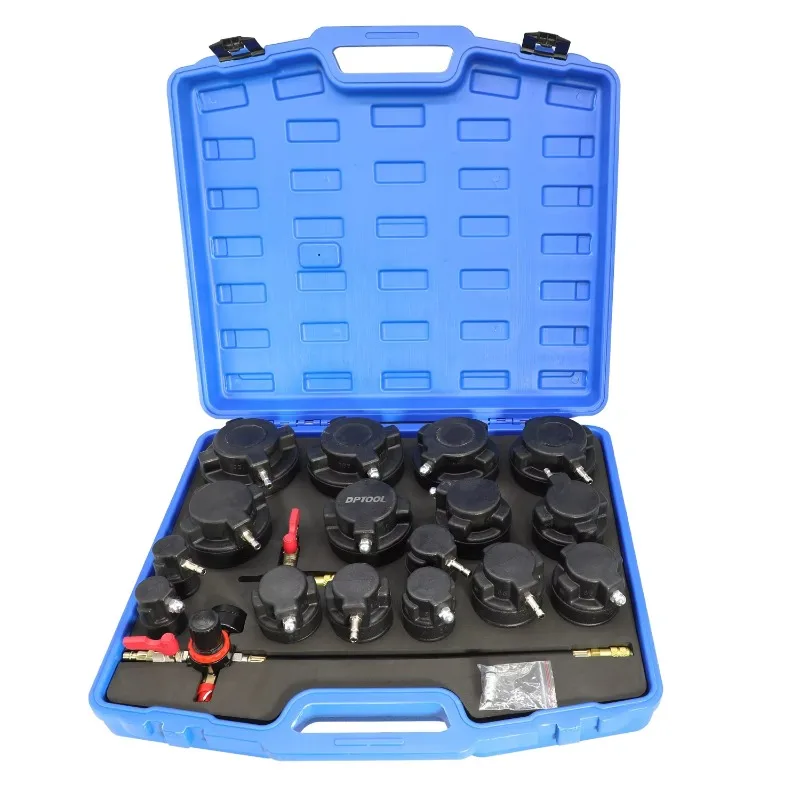 

Turbo Charger Systems Pressure Testing Diagnosis Tool Set Kit Leak Detector