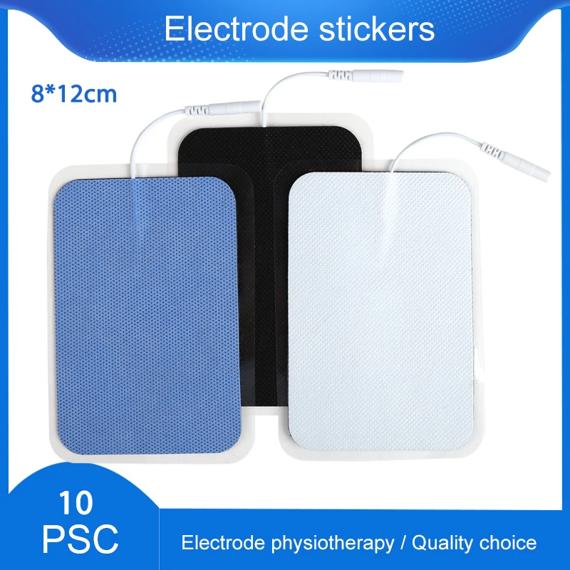 

Electrode Pads for Tens Acupuncture Physiotherapy Machine Ems Nerve Muscle Stimulator Slimming Massager Silicone Gel 2mm Plug