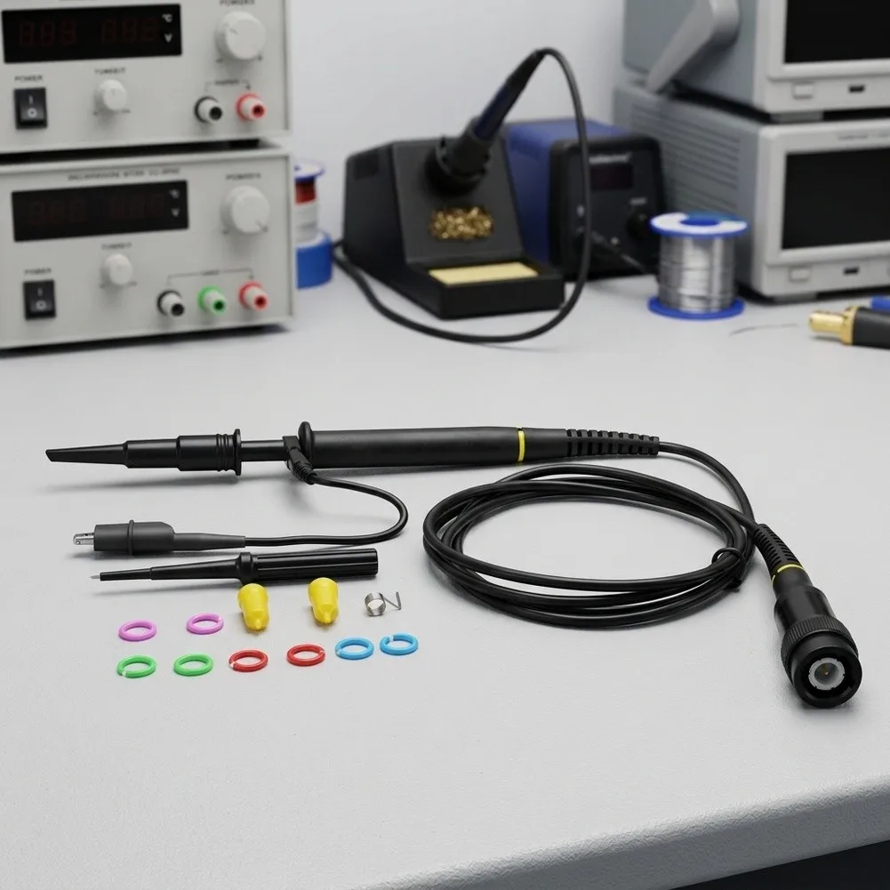 T3100 For BNC Passive Probe for Oscilloscope Use in High Voltage Environments up to 2500V for Industrial Electrical Maintenance