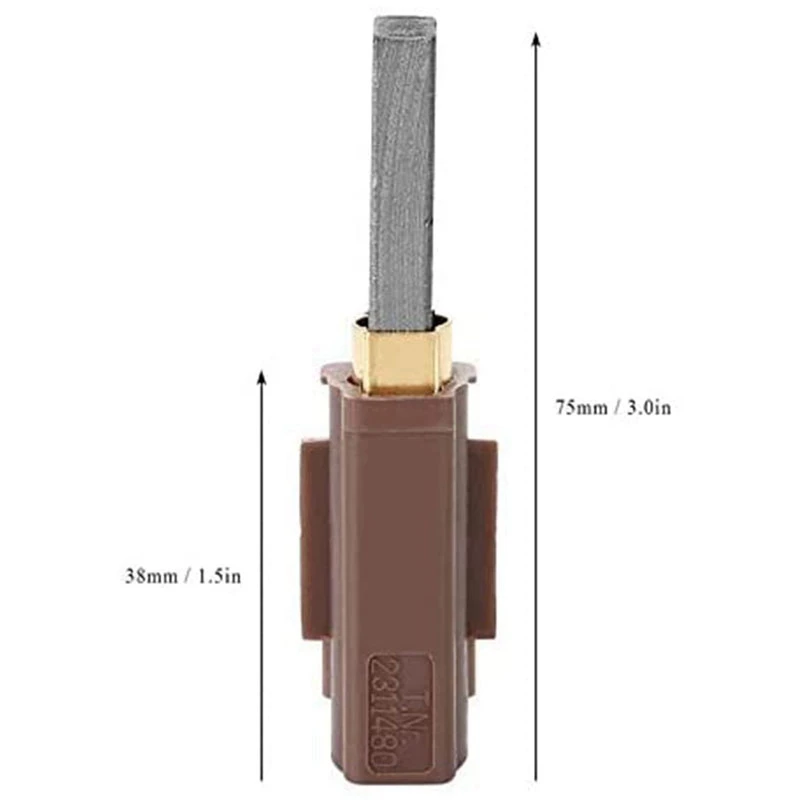 Voor Lam Elektrische Vacuüm Motor Koolborstel 2311480, 333261, 33326-1 6Pcs