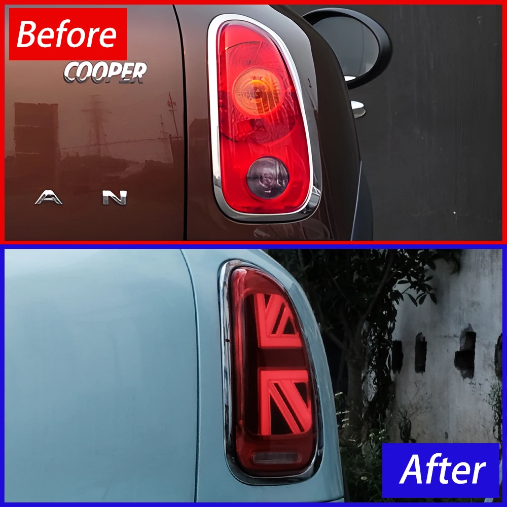 For BMW MINI R60 Series 2011-2016 Auto Assembly Upgrade New  Style LED Taillights Car Plug and Play Accessories