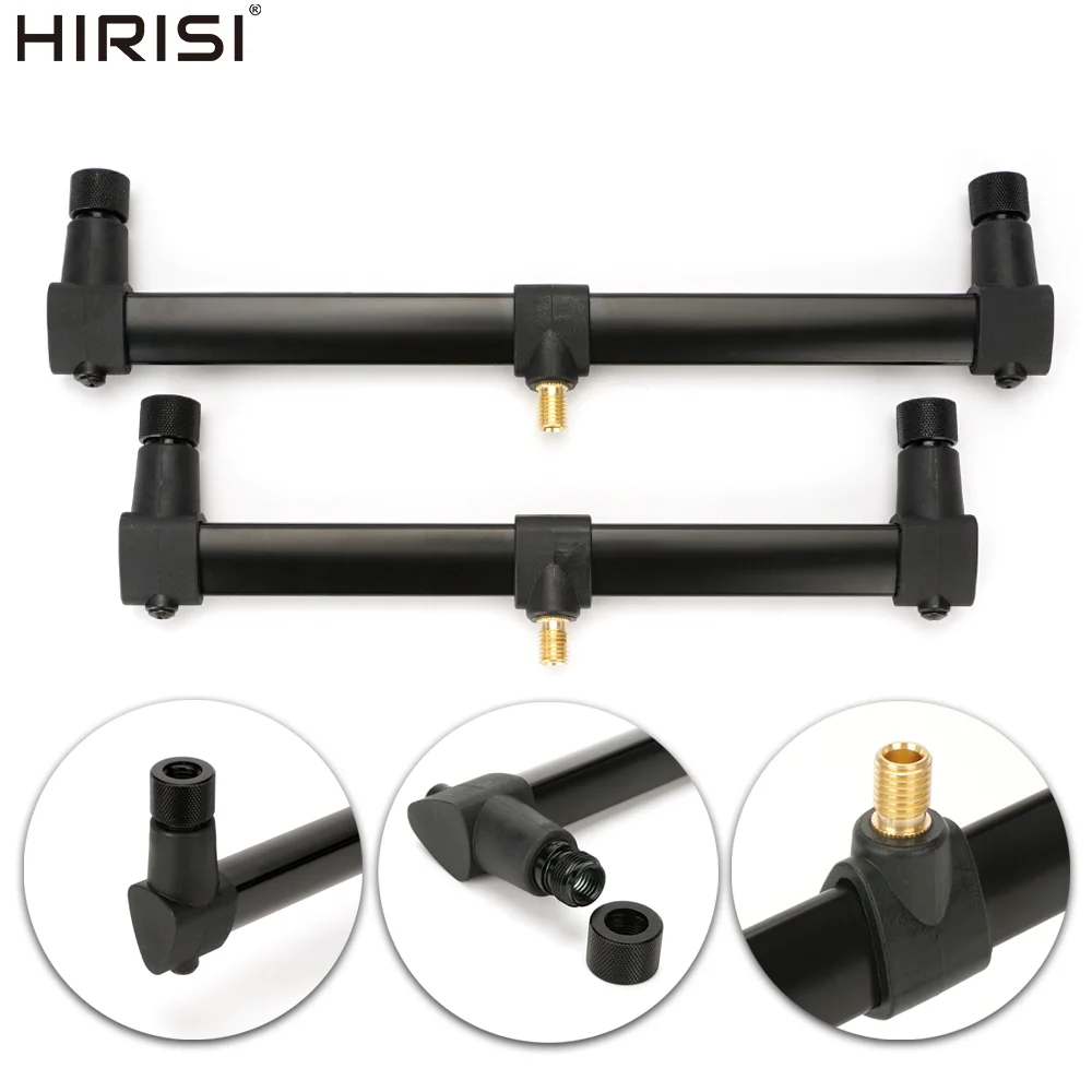 

Hirisi 1 шт. Алюминиевая подставка для карповых удилищ (на 2 удилища), легкая и прочная, аксессуар для карповой рыбалки