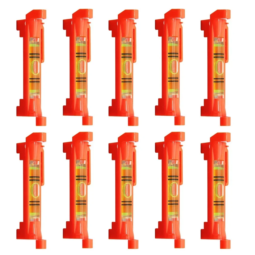 Imagem -04 - Pendurado Linha de Bolha Nível Horizontal Bolha Medição Nível Gadget Espírito para Construção Nível Corda 10 Peças