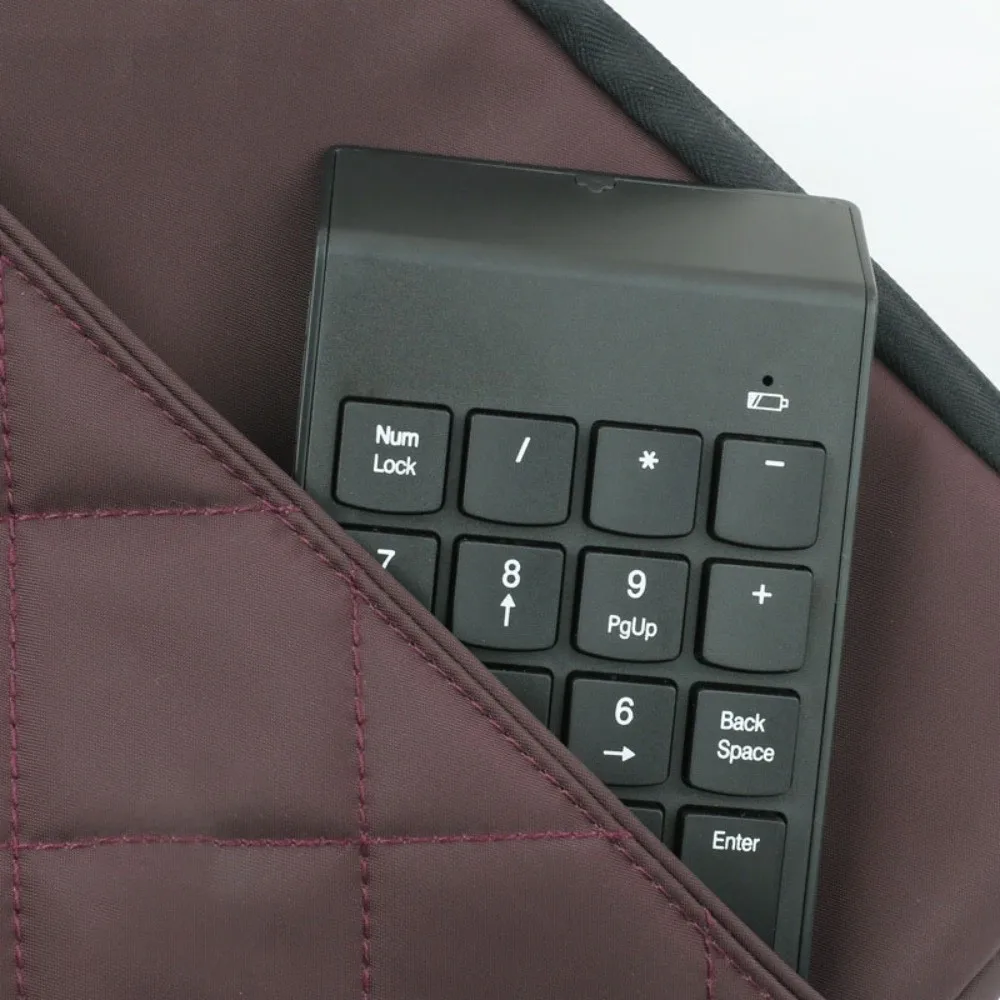 2.4G Wireless Wireless Keyboard 18 Keys Calculator Mini Digital Keypad Slim Design Portable Wireless Numeric Keypad Office
