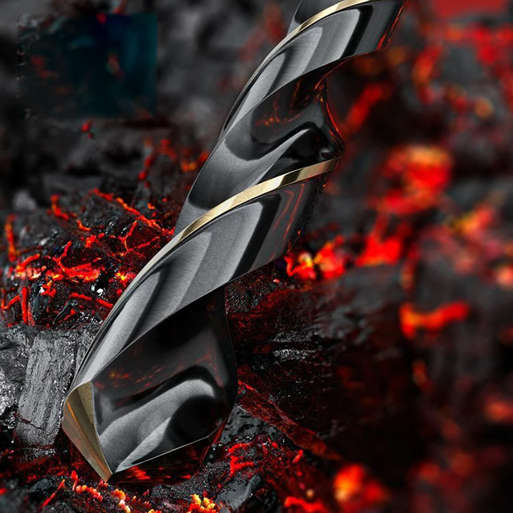 

135 Split Point Cobalt Drill Bits As Shown Cobalt Steel Twist Drill Set Eccentric Cutting Edge U-shaped Flutes