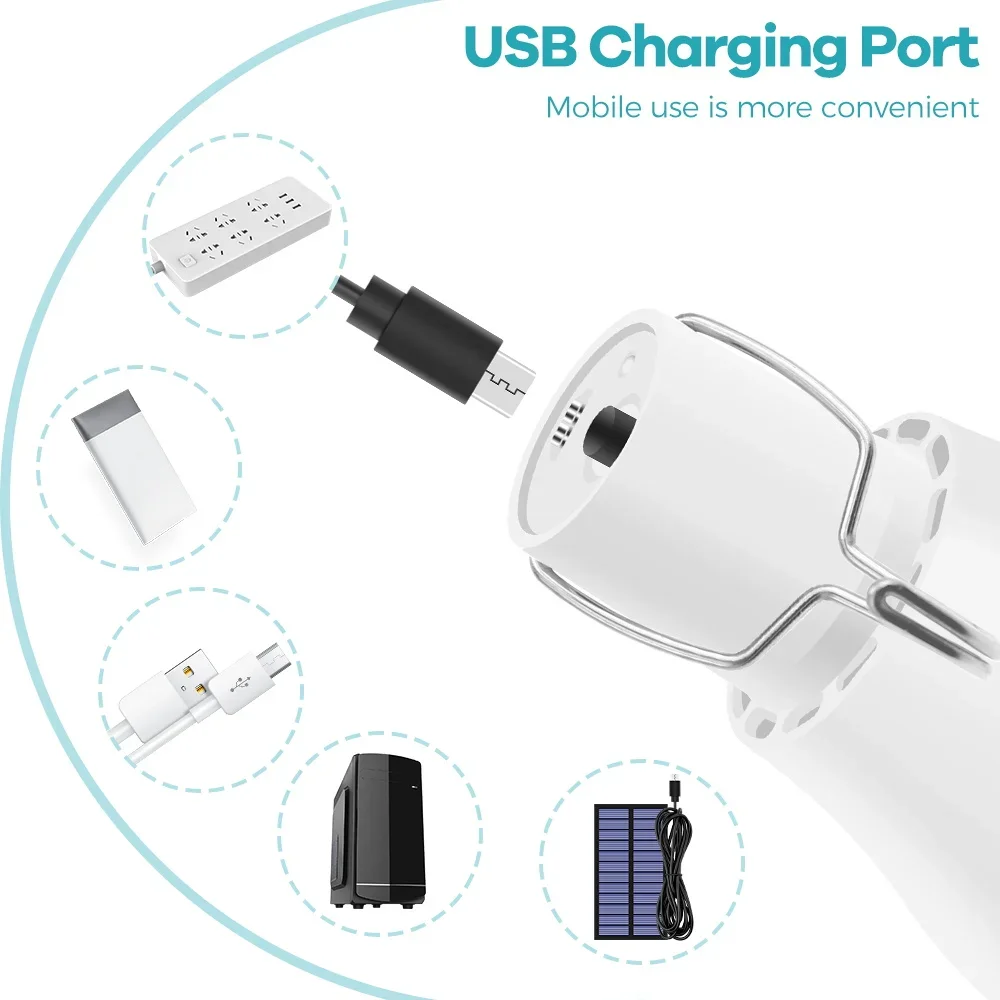 LED الشمسية ضوء لمبة المحمولة 5 فولت USB/أشعة الشمس شحن التخييم في الهواء الطلق معلقة سقيفة مصباح خيمة الصيد ليلة إضاءة الطوارئ