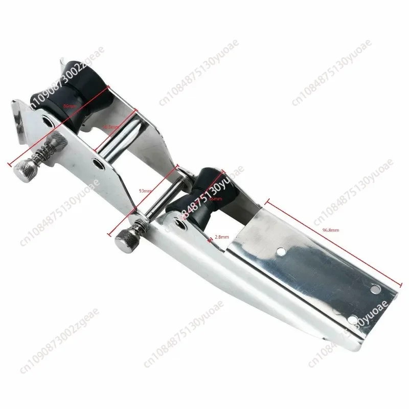 Stainless Steel Hinged/Pivoting Anchor Bow Roller 330mm Boat Accessories