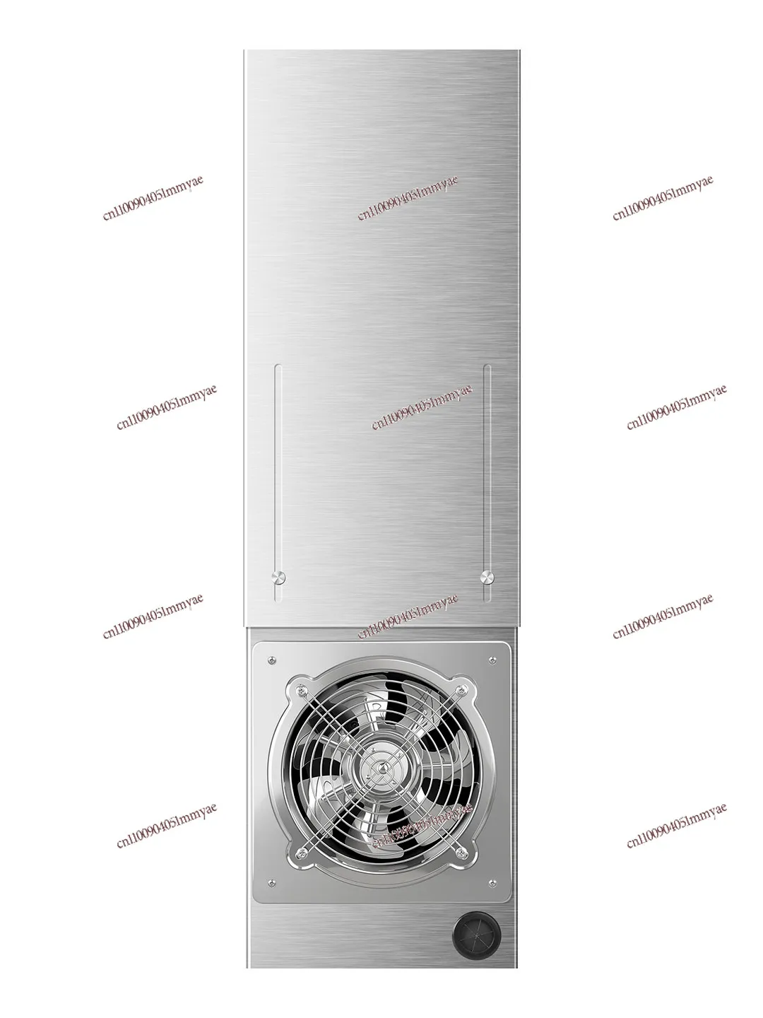 No Punching Window Exhaust Fan Stainless Steel Strong Suction Silent Exhaust Ventilation System Part