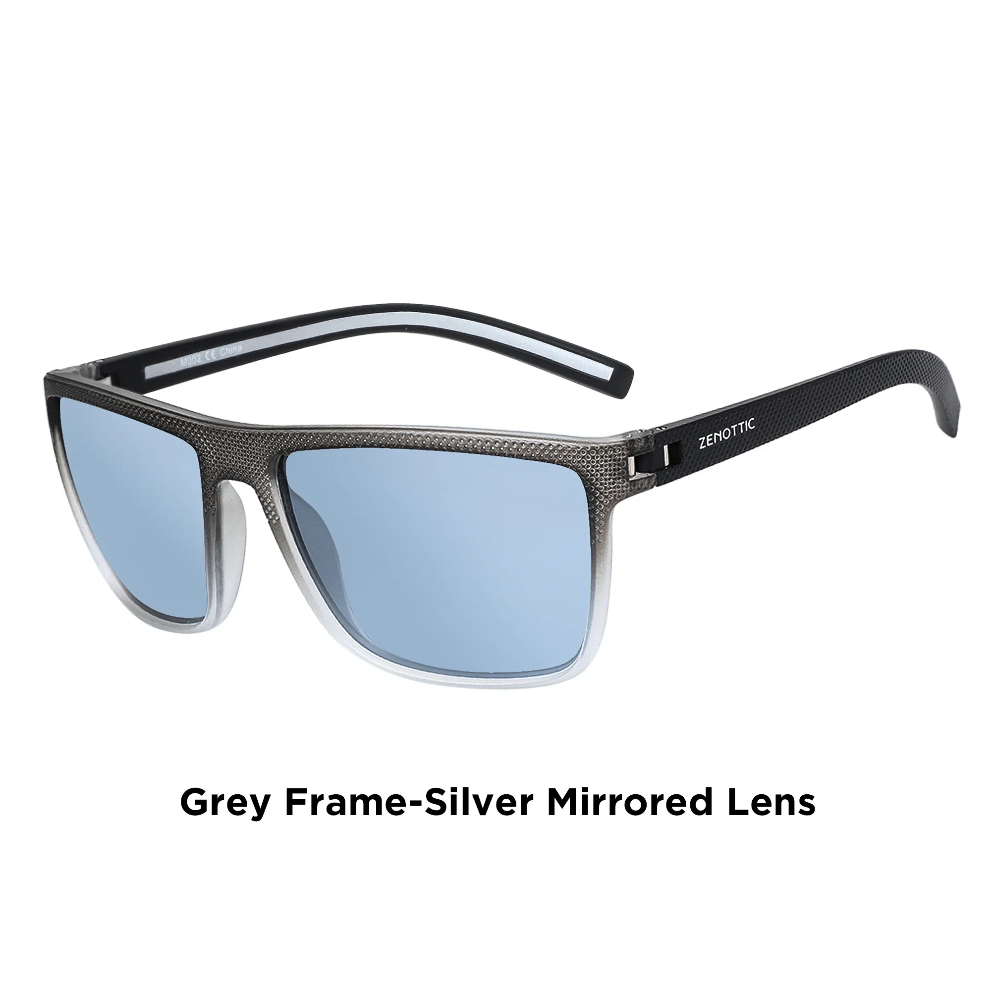 ZENOTTIC Retro-Sonnenbrille mit quadratischem Sehstärke für Unsiex, leicht, TR90, Myopie/Hyperopie/Progressive optische Sonnenbrille – Detail 18