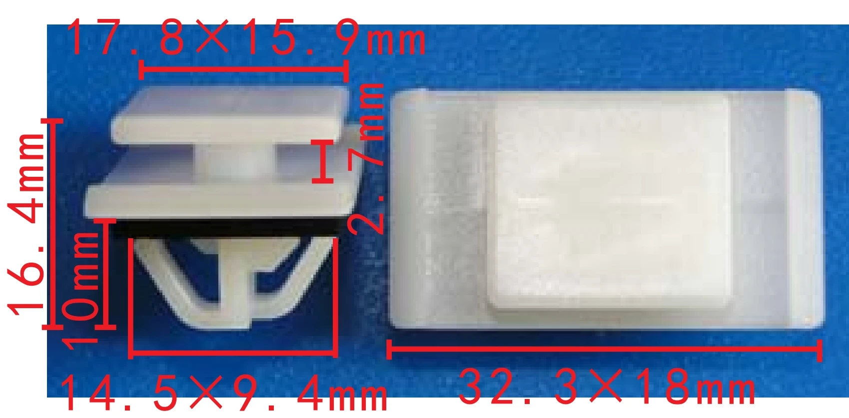 ヒュンダイ87758g2000 87758-g2000用モールディングストリップ,サイドスカートのバックルクリップ,摩擦防止,10個