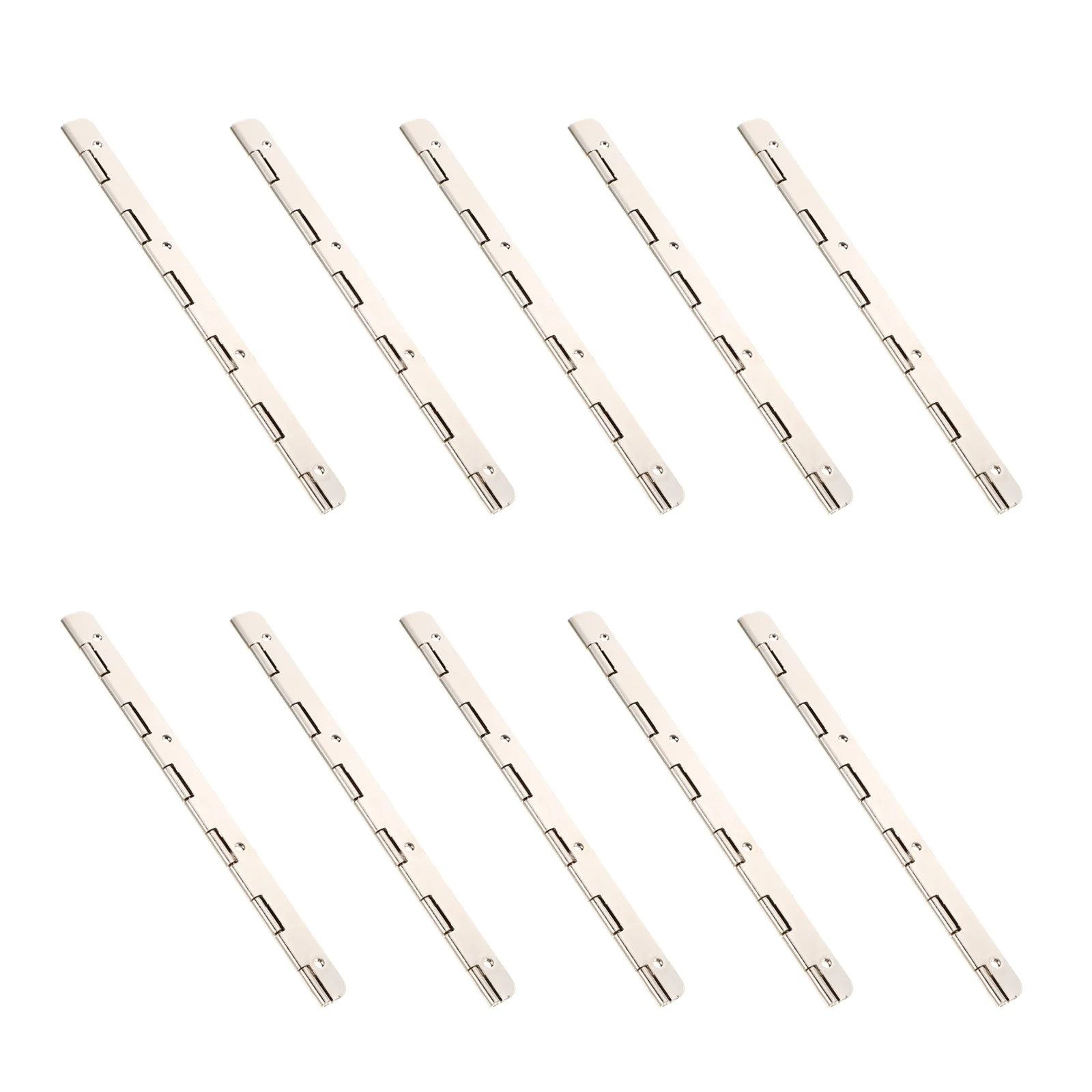 

10Pcs Durable Iron Cabinet Hinges Strong Load-Bearing Capacity Easy Installation Furniture Accessories Home Office