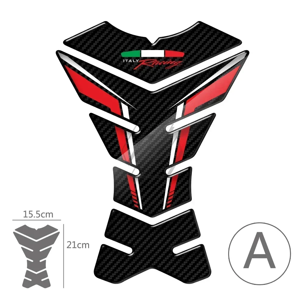 Per Yamaha Honda Kawasaki Suzuki Moto Per Triumph Aprilia RV4 RSV4 3D Moto Rilievo del Carro Armato Della Protezione accessori moto