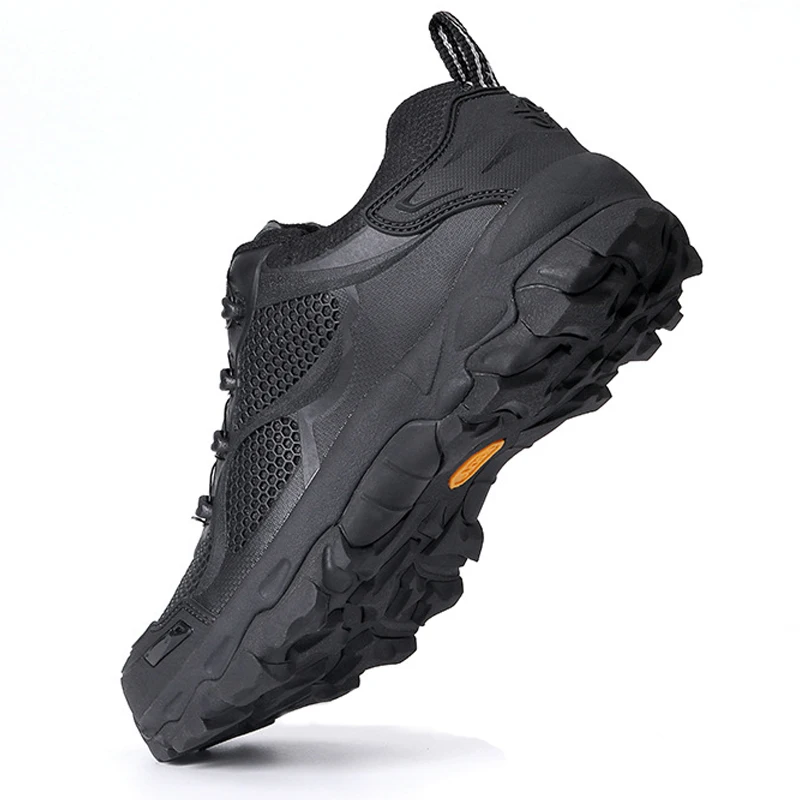 Lynjacye Brand ESDY Quick Lace Knob Quick Response Hiking Boots for Men Women Breathable Outdoor Trekking Boots Sports Sneakers