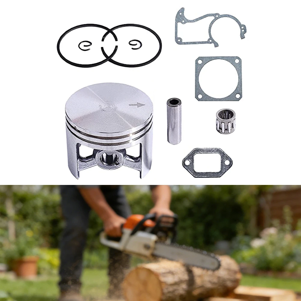 48mm For piston Assembly Kit for MS360 036 Chainsaw Designed for 1125 030 2001 Engines Includes Cylinder and Muffler