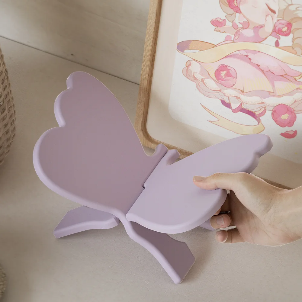 Resin silicone mold, a set of butterfly-shaped reading stand molds. Desktop decoration. DIY casting mold.